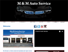 Tablet Screenshot of mandmautoservice.com
